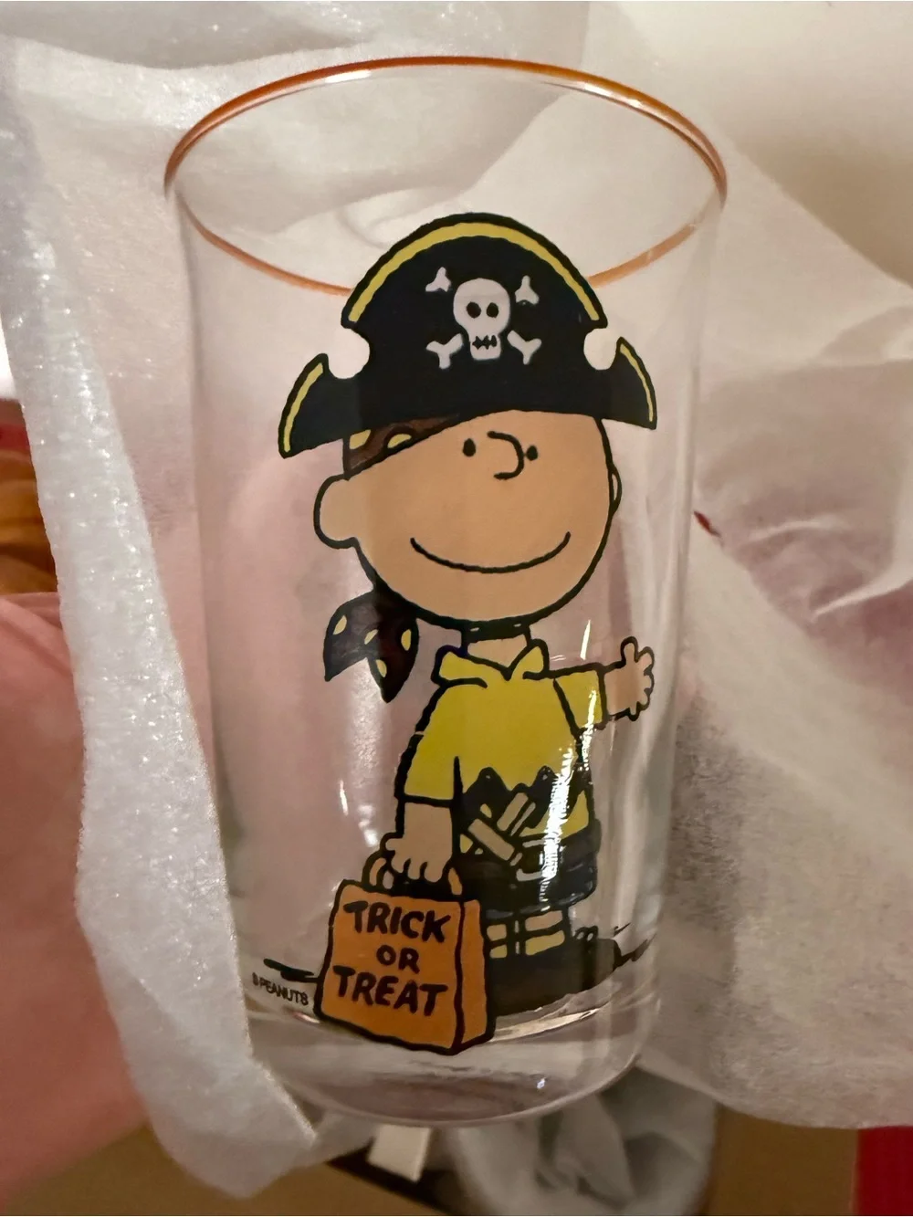 New Williams Sonoma Peanuts Halloween Glasses